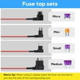 thumbnail image 4 of ODREY Type C Dash Cam Hardwire Kit for Font and Rear Dash Camera with Fuse Taps and Tools, Protect your Dash Cam Through Low Voltage, Suitable for ODREY Dash Cam., 4 of 7