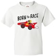 thumbnail image 3 of Inktastic Born to Race- Red Race Car Youth T-Shirt, 3 of 5