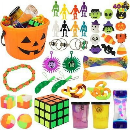 Halloween Sensory Stress Relief Toys Set, 40 pcs