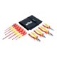 thumbnail image 1 of Wiha 32986 - Juego de alicates industriales aislados en bolsa enrollable, 11 piezas, 1 of 9