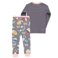 thumbnail image 2 of LazyOne Warm Long-Sleeve PJ Sets for Girls and Boys, Cat's Pajamas, Funny Animal Kids' Pajama Sets, 2 of 5
