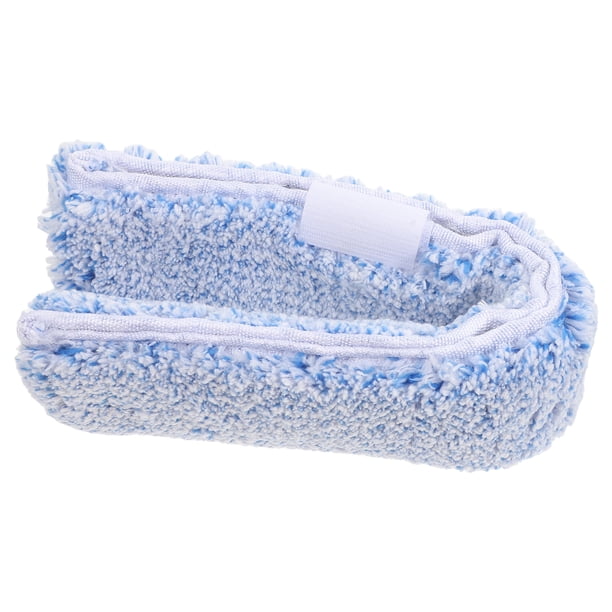 Almohadillas de repuesto de microfibra para limpieza de ventanas, reutilizables y lavables, ideales para ventanas del hogar y del automóvil, suministros de limpieza duraderos y eficientes