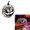Silver, variant on Generic Shining Glass Mosaic Disco Pumpkin Halloween Centerpiece Figurine
