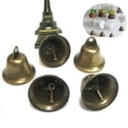 thumbnail image 2 of MasteelfCA 10pcs DIY Handmade Accessories 38mm Bronze Bell Copper Rattle Bell Party Decor Bell, 2 of 7