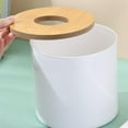 thumbnail image 4 of Soporte Redondo para Caja de Pañuelos, Soporte para Higiénnico, Soporte Redondo Decorativo Para Toallas de, Servilletas, Controla remoto, 4 of 7