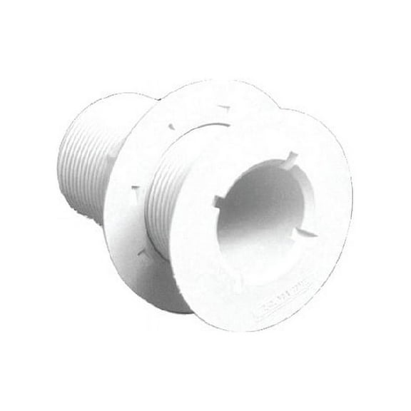 Forespar CF253 Marelon Hose Tailpipe Mushroom Head Thru Hull With Nut, White