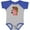 Baseball Heather and Royal, variant on Inktastic Cowboy 1st Birthday Western Boys Baby Bodysuit