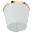thumbnail image 1 of European Style Fabric Lamp Shade Clip on Installation Durable Iron and PVC Lampshade for Bedroom Hotel, 1 of 8