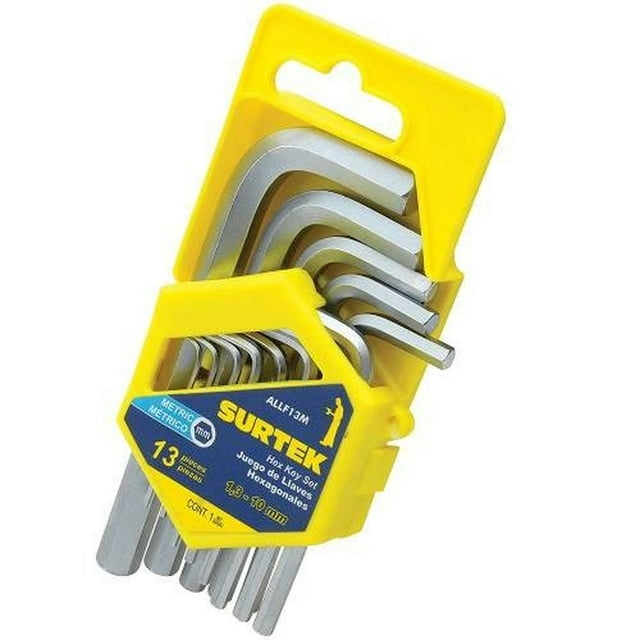 Jgo 13llaves Hexagonales L Métricas En Rack Allf13m Surtek SURTEK ALLF13M