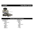 thumbnail image 4 of Centric Parts 130.40045 Premium Brake Master Cylinder for 2001-2004 HONDA ODYSSEY, 2000 HONDA ODYSSEY DX, 4 of 4