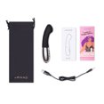 thumbnail image 1 of Le Wand Gee Rechargeable Silicone G-Spot Targeting Vibrator Black, 1 of 4