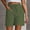 Green, variant on AKGEAMN Women's Solid Color High Waist Loose Casual Shorts with Pockets, Beige S-XXL