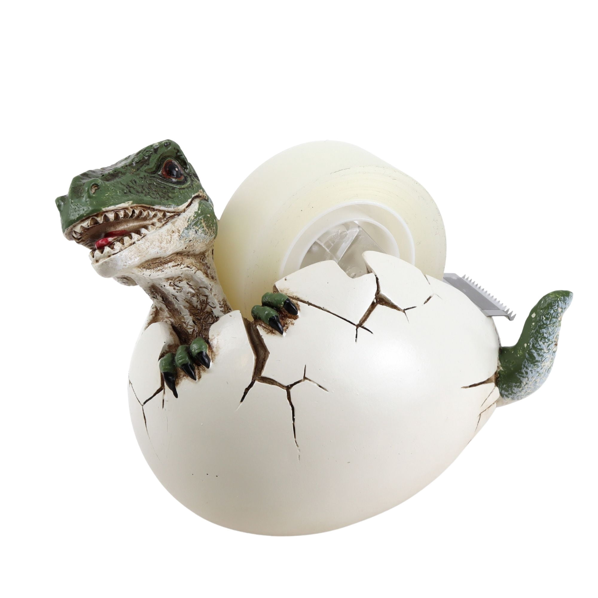 Hatching Dinosaur Tape Dispenser, Office Supplies and Gifts, 6 Inch x 5 Inch x 4 Inch