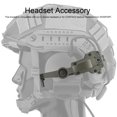 thumbnail image 3 of Kit De Soporte Para Auriculares Militares, Accesorios De Adaptador De Riel ARC, Adaptador De Riel Para Casco Con Rotación Multiángulo, Soporte Para Orejeras De Caza, 3 of 7
