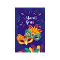 thumbnail image 2 of Steadline Mardi Gras Garden Flag with Colorful Carnival Patterns for Outdoor Patio and Yard Decorations Festive Polyester Banner for Holiday Celebrations and Spring Parties Vibrant Outdoor Decor, 2 of 7