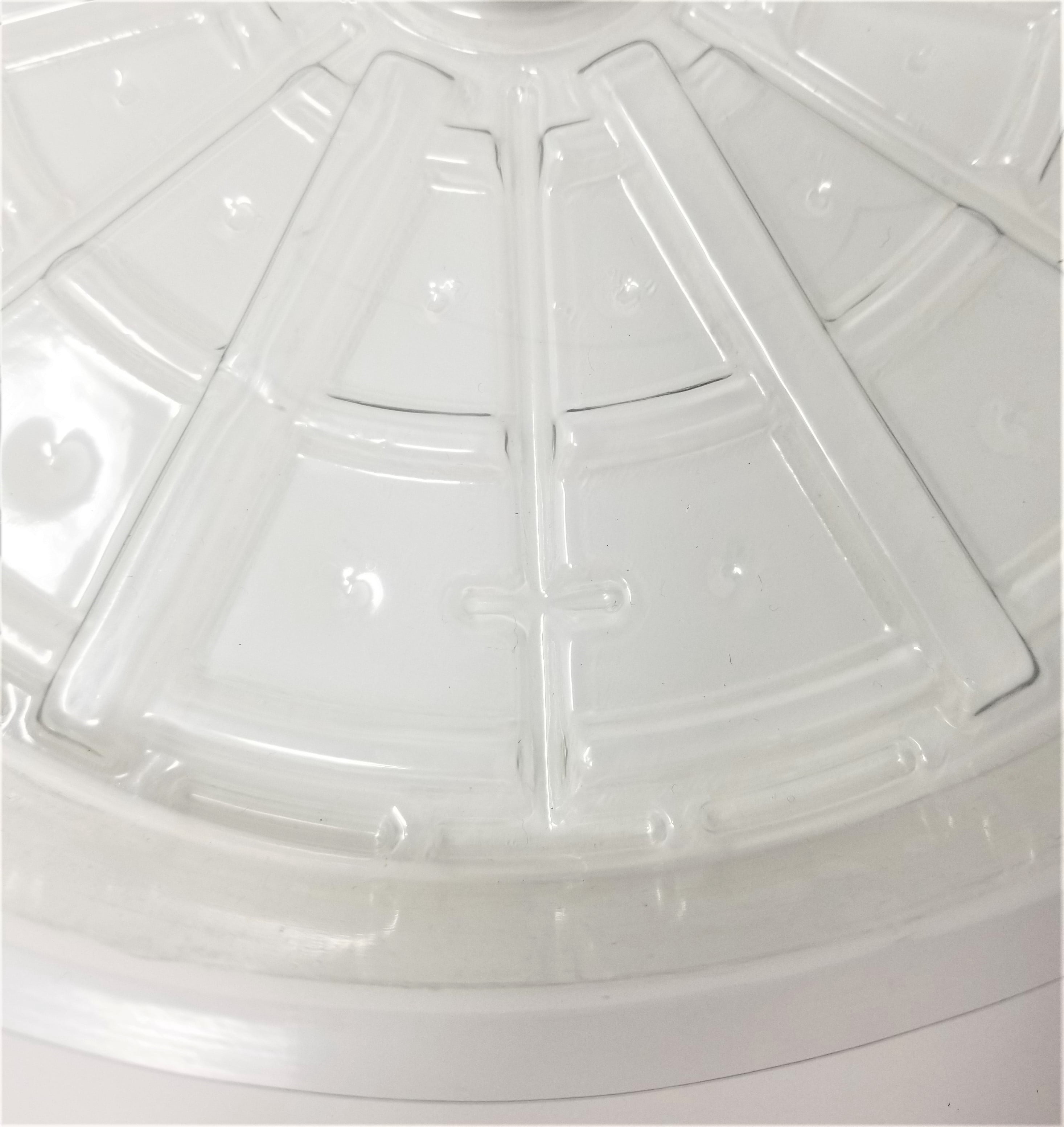 Mainstays Saucer  10 Inch Clear Plastic Round Plant Saucer