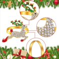 thumbnail image 3 of Servilleteros de Navidad - Juego de 20 Anillos de Servilletero para DecoracióN de Mesa NavideñA Hebilla de Servilleta de Alce NavideñA, 3 of 8