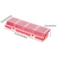 thumbnail image 5 of Tizuqe Plastic Sorting Box Tool Part Container Bin with Lid Screw Case Compartment Organizer Box for Garage Workshop Storage, 5 of 10