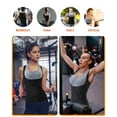 thumbnail image 6 of Sauna Vest for Women Sauna Waist Trainer Vest Workout Sweat Vest with Zipper Heat Trapping Sauna Suits, 6 of 7