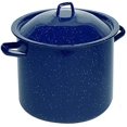 thumbnail image 1 of IMUSA USA Speckled Enamel Stock Pot 7.75-Quart, Blue, 1 of 8