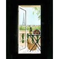 thumbnail image 2 of Popp, Grace 20x24 White Modern Wood Framed Museum Art Print Titled - Terrace in Paris I, 2 of 4