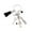 white, variant on Hair Styling Scissors,Detachable Comb,Creative Barber Tool,Stylist Hair Dryer,Barber Keychain,Portable Hair Care Accessory,Hair Stylist Must-Have,Professional Hair Cutting Kit