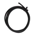 thumbnail image 1 of Cable de guitarra antirruido chapado en oro para piezas de efectos de guitarra negro, 1 of 8
