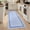Light Blue, variant on Nanan 8'x10' Machine Washable Area Rug Classic Solid Striped Wavy Border Non-Slip Indoor Floor Carpet for Living Room Bedroom Entryway, Beige
