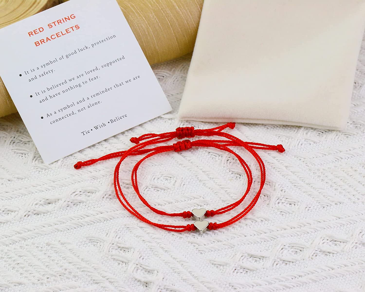 Lucky red string mantra bracelet | Shopee Philippines