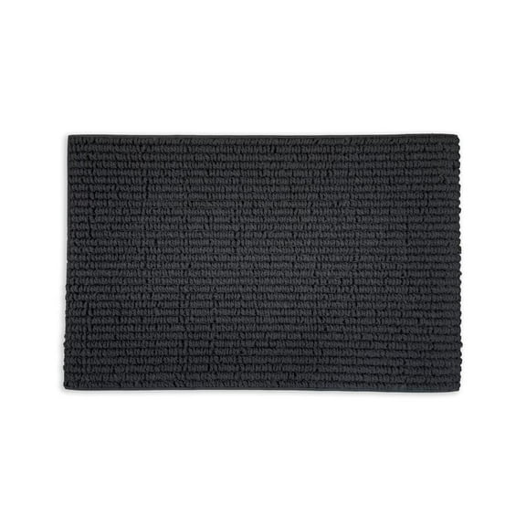 Envelor Coco Coir Loop Doormat Welcome Mat Coir Doormat Natural Coco Mat Front Door Mat Outside Entrance Indoor Entry Mat Heavy Duty Non-Slip Backing Front Door Rug Outdoor, 18 x 30 Inches, Black