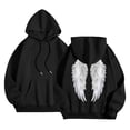 thumbnail image 4 of vigerkar Womens Hoodies Oversized Wings Graphic Sweatshirts Pullover Sweaters Long Sleeve Winter Fall Outfits Fashion Y2k Clothes (Black, XL), 4 of 5