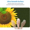 thumbnail image 4 of Sunflower Large Mouse Pad 31.5 x 11.8in Gaming Keyboard Mouse Mat Desk Keyboard Pad for Work, Play, Office, Home with Non-Slip Rubber Base Stitched Edges, 4 of 6