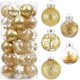 thumbnail image 1 of KG Navidad al por mayor Bolas De Navidad plástico transparente 25 uds adornos Bola De árbol De Navidad conjunto De bolas De Navidad para manualidades DIY vacaciones, 1 of 4