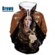thumbnail image 3 of Sudadera con capucha gráfica de Virgen María ama a todos para hombre, sudaderas informales de gran tamaño personalizadas con estampado 3D, sudaderas para hombres, 3 of 5