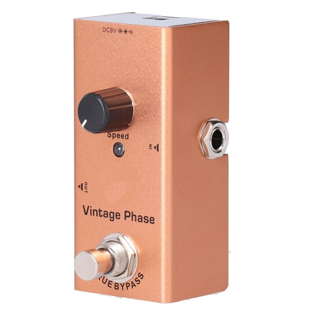 Electric Guitar Effect Pedal, Easy To Install Single Mini Phaser, Mini Vintage Phase, For Performance Music Instrument Accessories Guitar Home