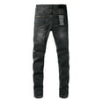 thumbnail image 3 of New Ksubi Jeans Men's 2025 High Quality Streetwear Slim Fit Stretch Jeans Baggy Ripped Straight Skinny Denim Pants, 3 of 10