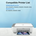thumbnail image 3 of 802XL Ink Cartridge Compatible for Epson 802 T802 T802XL WF-4740 WF-4720 WF-4730 Printer Pack of 4, 3 of 11