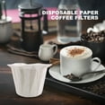 thumbnail image 4 of Coffee Filter Papers Replacement White Coffee Paper Pod 100-500Pcs Disposable Coffee Paper Pods for Keurig 1.0 2.0 (400PCS), 4 of 7