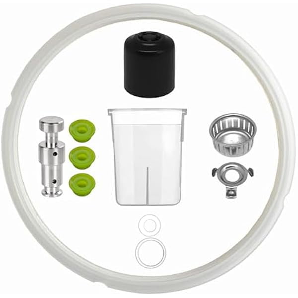 ccwmincc Lid Replacement Parts for Instant Pot Duo Nova 60, Ultra 60, Duo60-the Latest Version and Duo Plus 60-the Latest Version, 6 Qt Pressure Cooker Accessories
