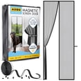 thumbnail image 1 of Puerta mosquitera magnética AUGO de alta resistencia 97 x 97 cm, apta para mascotas, 1 of 6