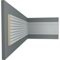 thumbnail image 5 of 4"H x 3/8"P x 94 1/2"L Fluted Panel Moulding, 5 of 6