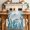 LightBLue, variant on Turquoise Jellyfish Coastal Table Runner 72 Inches, Summer Ocean Seaweed Rustic Bed Runner Dresser Scarves Tabletop for Indoor Outdoor Parties/Ceremony/Banquet, 14" x 72"
