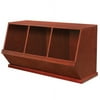 3 Bin Cherry Cubby Unit