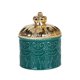 thumbnail image 3 of Conjunto de 2 Estuches para Joyería Redondos, Elegante Almacenamiento y Exhibición de Joyas para Bodas y Hogar Estilo C, 3 of 9