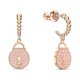thumbnail image 2 of Pendientes Lyceum Lock Love, pendientes de polvo de cristal de viento de China, regalo de amante para novia JM, 2 of 5