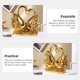 thumbnail image 3 of AURARMLET De Cisne En Resina Con Exquisito Para Espacios, 3 of 6