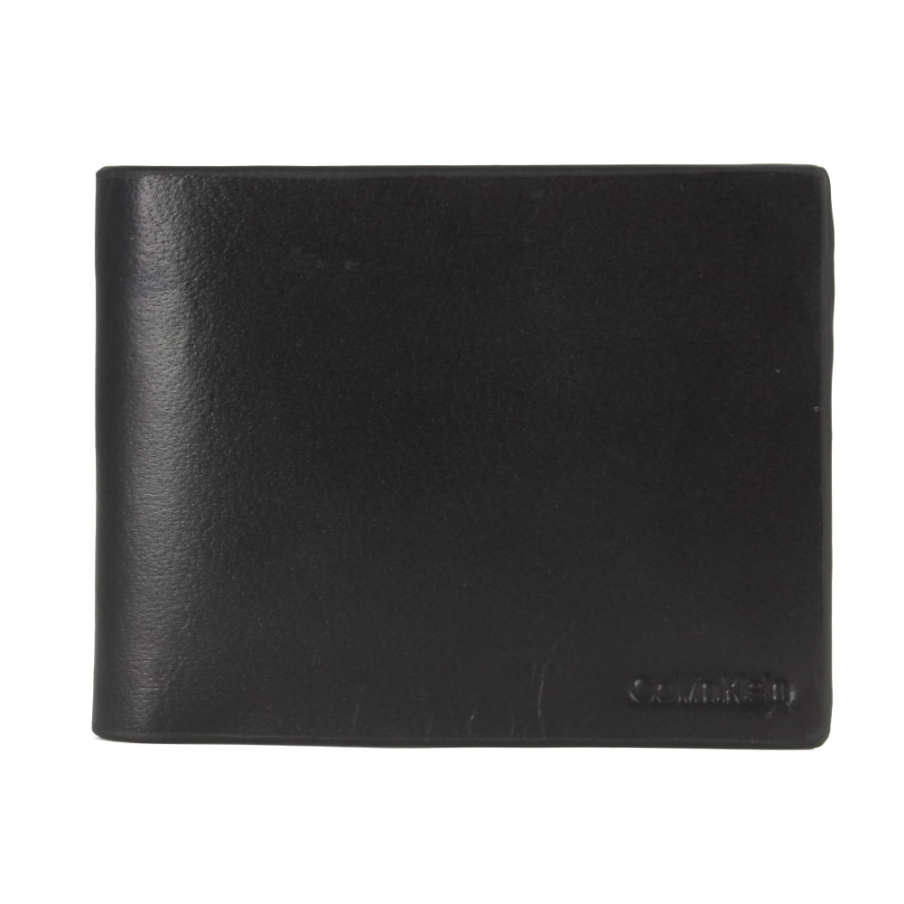 Calvin Klein Calvin Klein Men's Leather 79813 Embossed Logo Window ID