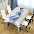 thumbnail image 7 of SKYSONIC Chinese Style Tablecloth Waterproof Washable Polyester Square Table Cover Durable Tablecloth for Kitchen Dining Table Party Decor (60 X 120 Inch), 7 of 7