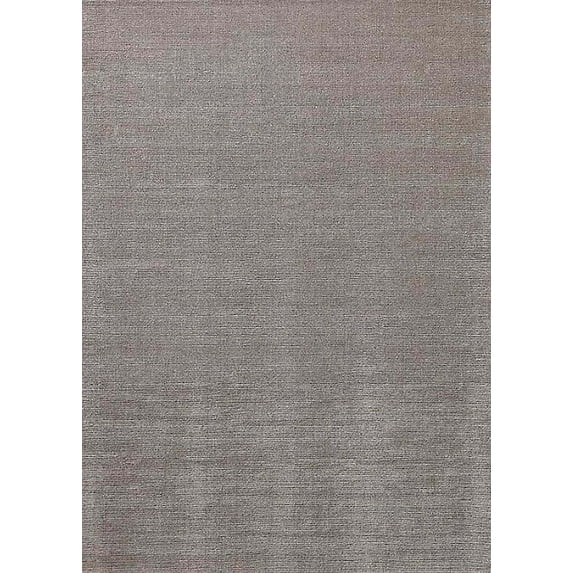 Ahgly Company Indoor Rectangle Mid-Century Modern Sandstone Brown Solid Area Rugs, 2' x 4'