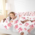 thumbnail image 5 of Manfei Kawaii Bow Boots Full Size Bedding Sets 7 Pieces,Western Cowgirl Full Size Bed in a Bag,White Pink, 5 of 6